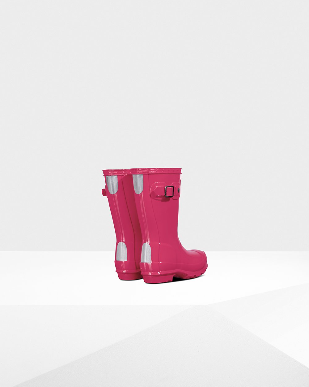 Kids Hunter Original Little Gloss | Rain Boots Light Pink | NZ-40267-UVZS